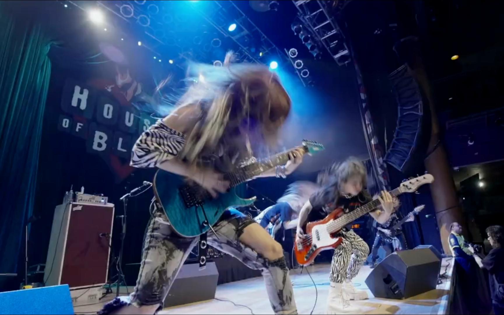 【REVIVE】日本女子金属乐队NEMOPHILA 现场 硬核演唱