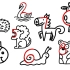 匈牙利画家传授毕生绝学！10个超简单卡通动物，自创画法