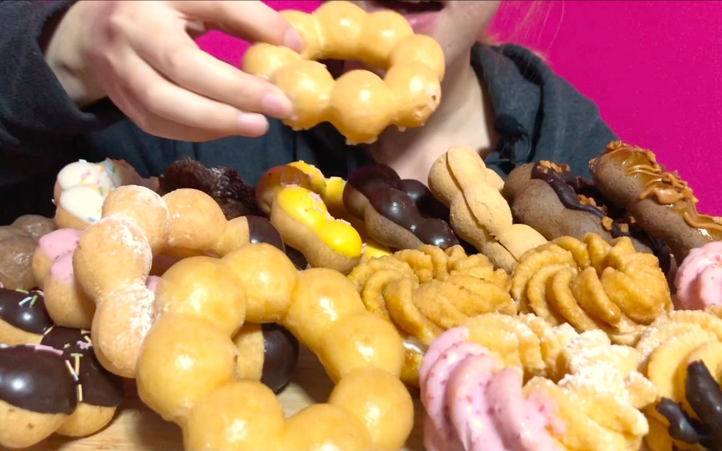 ☆ りーめいLǐmei ☆ Mister Donut麻薯甜甜圈狂欢（口味见简介）食音咀嚼音