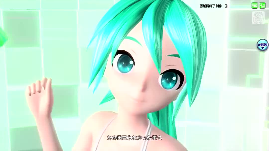 cos初音未来泳装 壁纸
