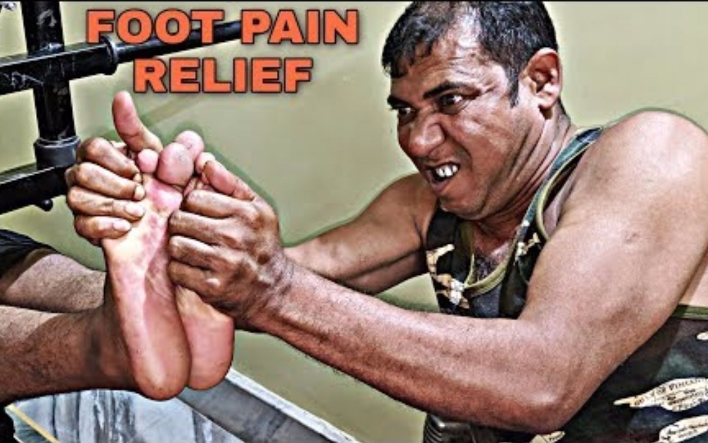 印度按摩-骚叔阿西姆的足部疼痛缓解按摩疗法、松骨