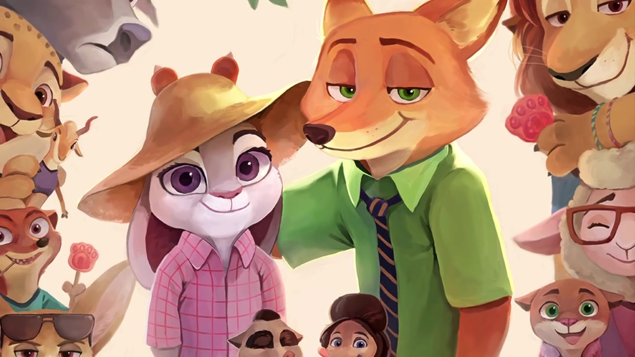 《疯狂动物城zootopia(2016)》英中字幕