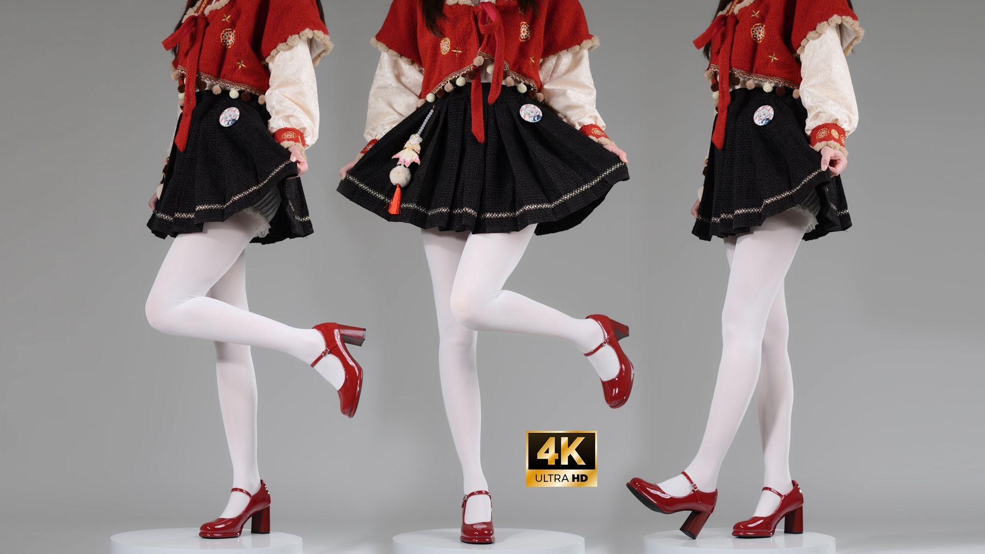 适合春节氛围的红色玛丽珍