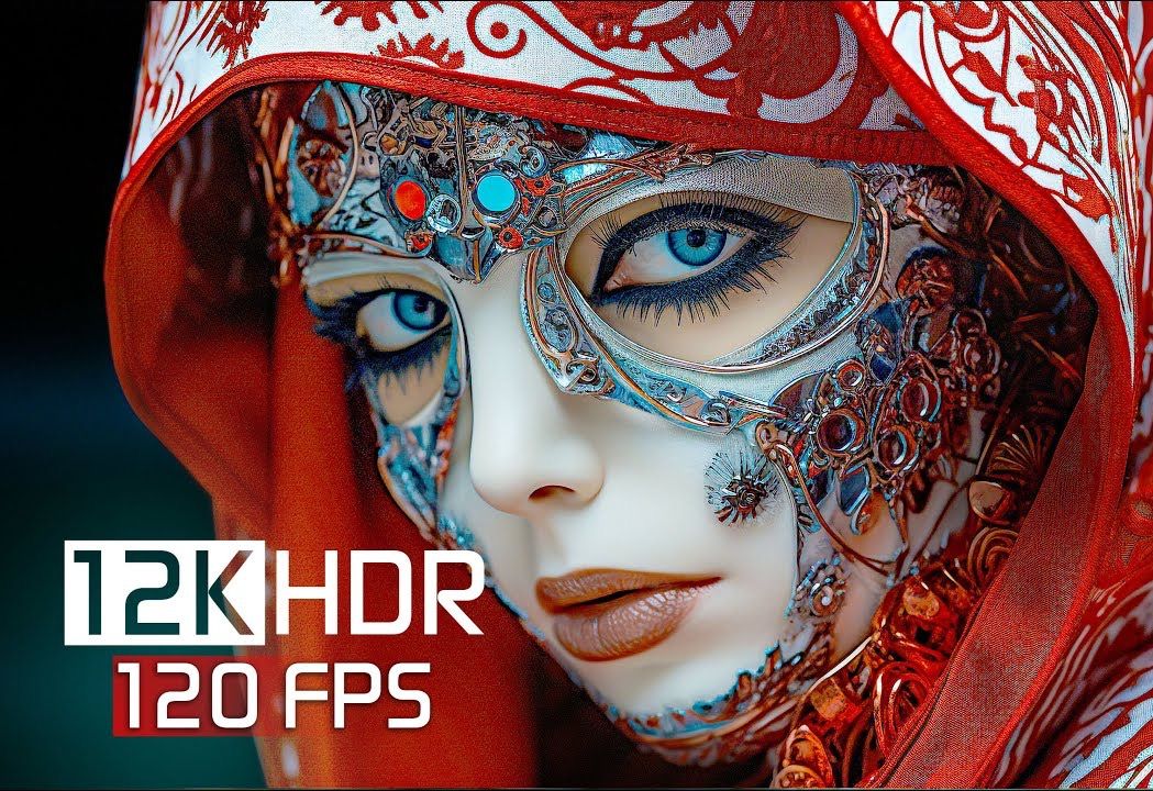 极致色彩 测试屏幕 壁纸级 4K HDR画质测试屏幕8K 极致HDR色彩体验 视觉体验 Oled miniled 12K原素材