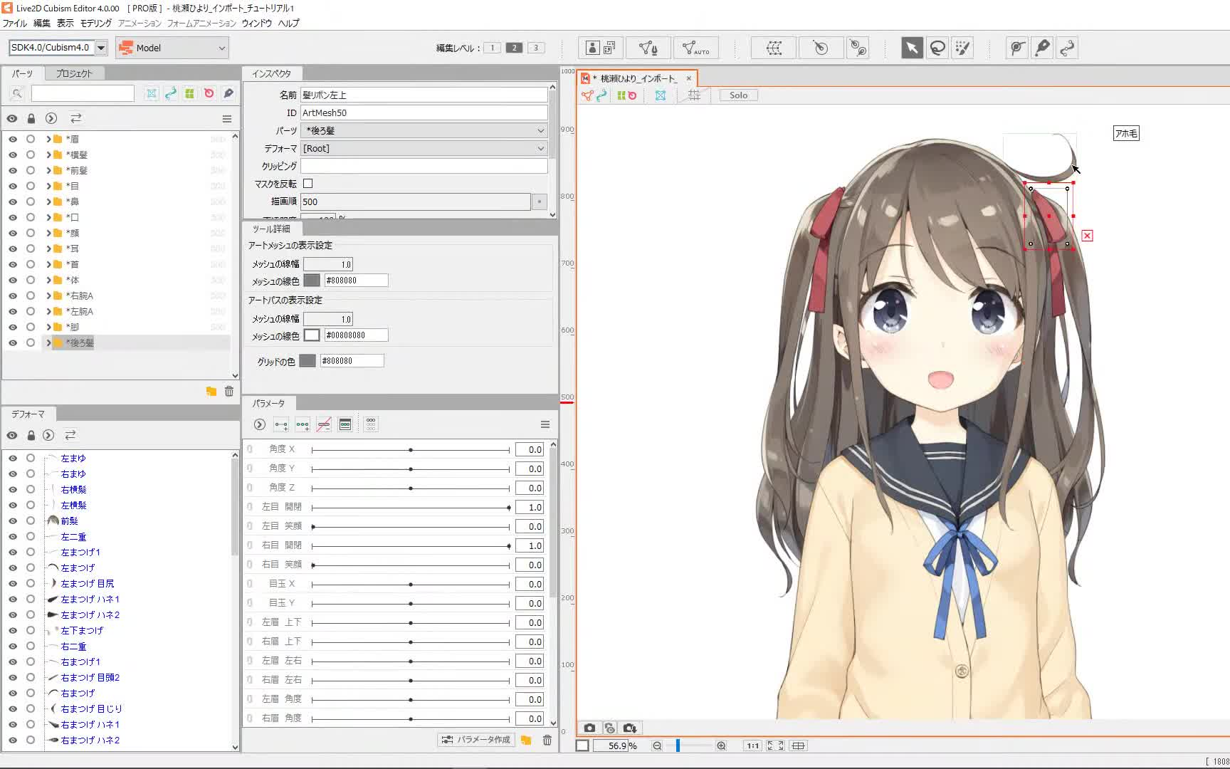 虚拟直播角色制作必学！Live2D官方基本操作新版高清教程【CC字幕】_哔哩哔哩_bilibili