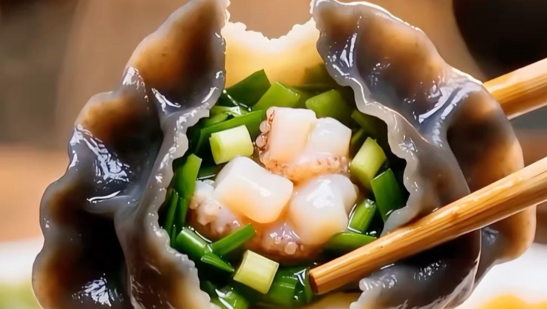 沉浸式体验清代御厨做古法海鲜水饺【AI全民制作人】