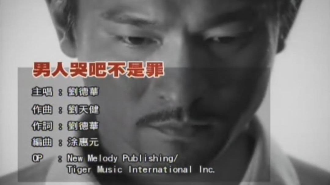 刘德华 男人哭吧不是罪