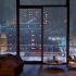 【白噪音】纽约 - 在曼哈顿的豪华公寓内 ? 伴随着窗外的风雨声渐渐入睡