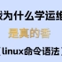 《Linux命令语法》给所有0基础想转行liunx运维人的学习指南！