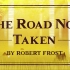 【TED-Ed】未选择之路 The Road Not Taken by Robert Frost（自制字幕）