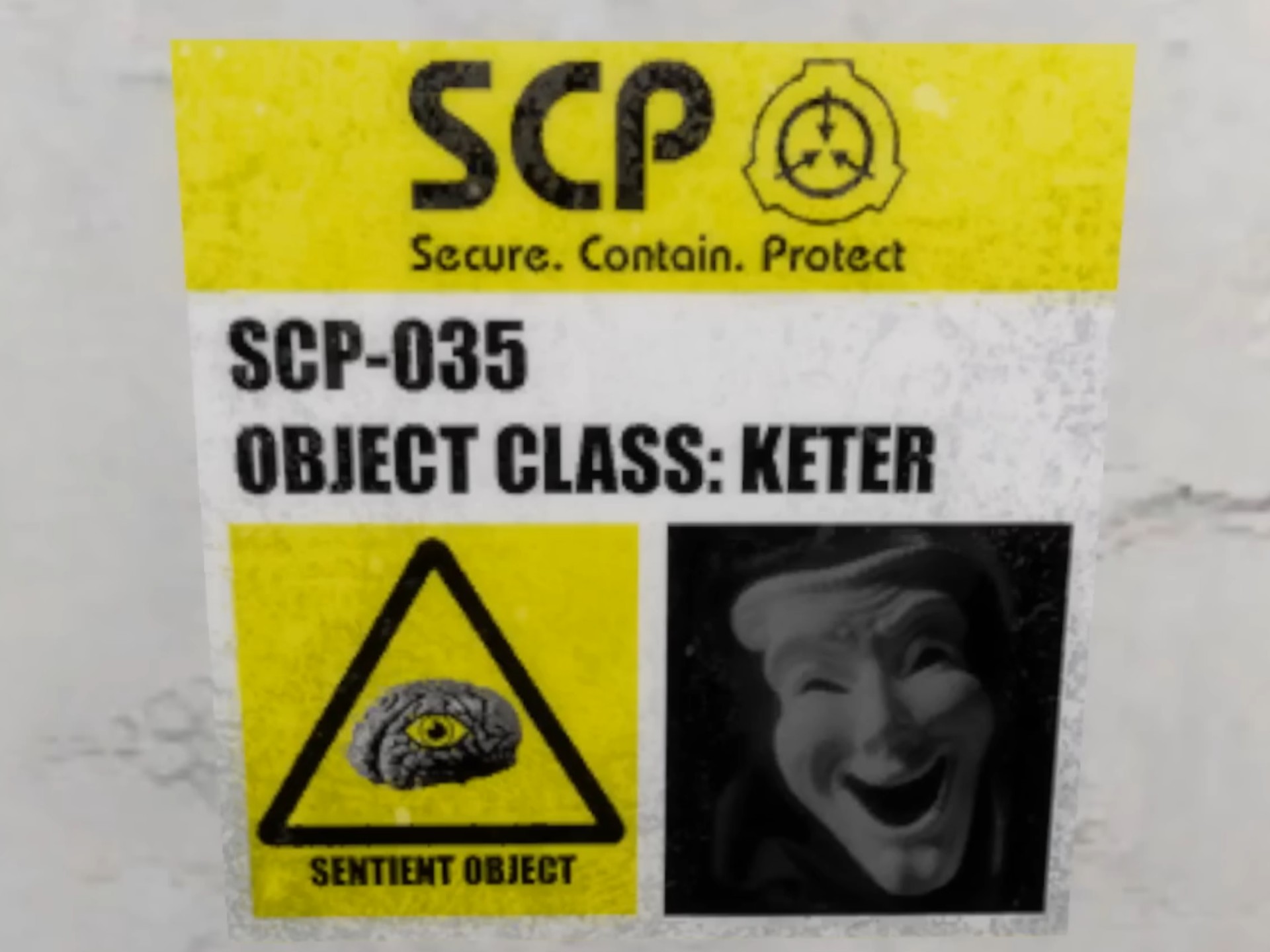 永远别和SCP-035进行谈话（原视频名为Never Talk With SCP-035）