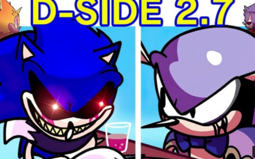 【FNF优质模组】 D-Sides 2.7 Update - God Feast(Sonic.EXE/Lord X/Sunky/ Majin Sonic)