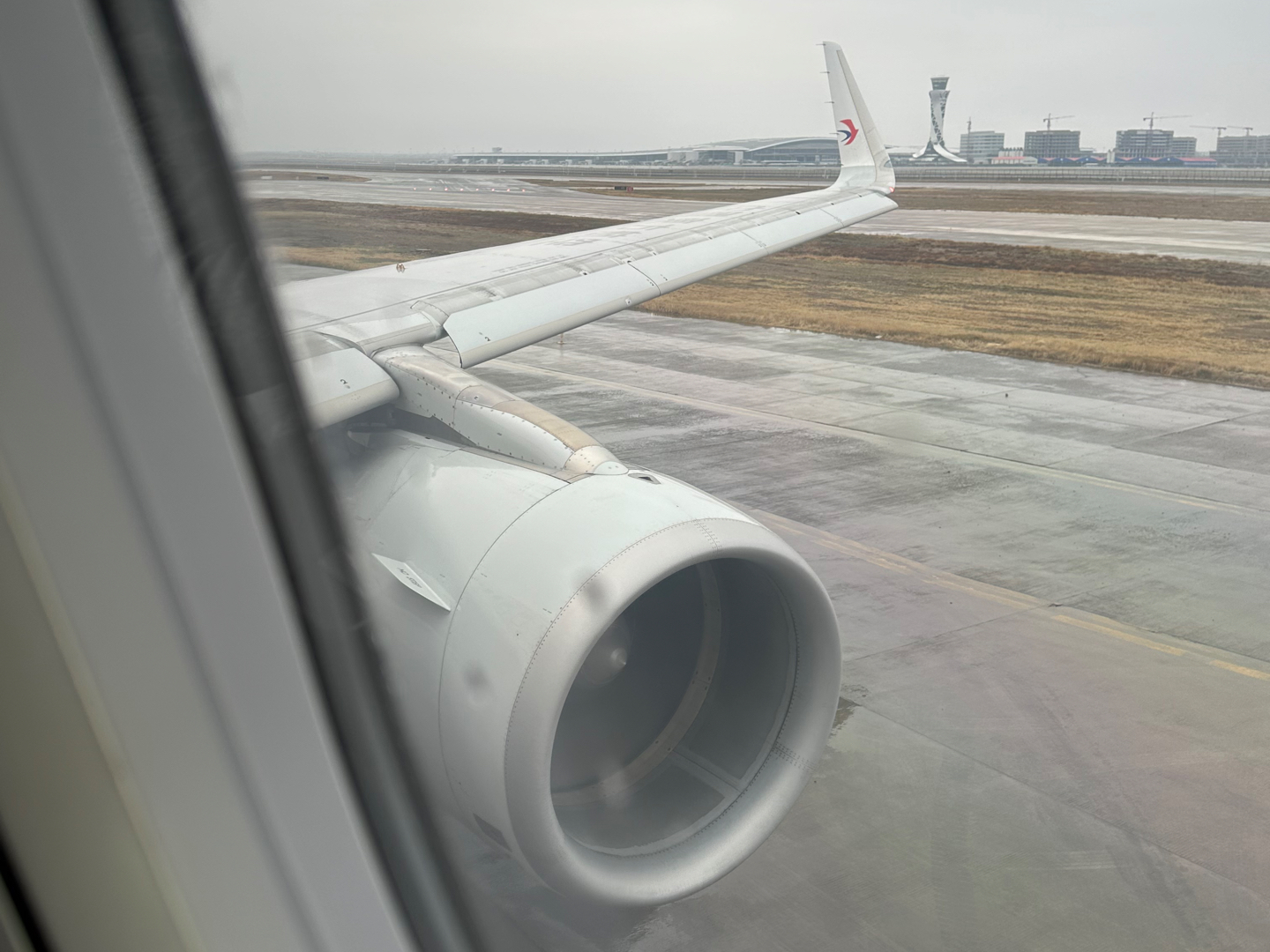 东航A320-214SL(B-1609)兰州中川机场推出开车+起飞(原声)
