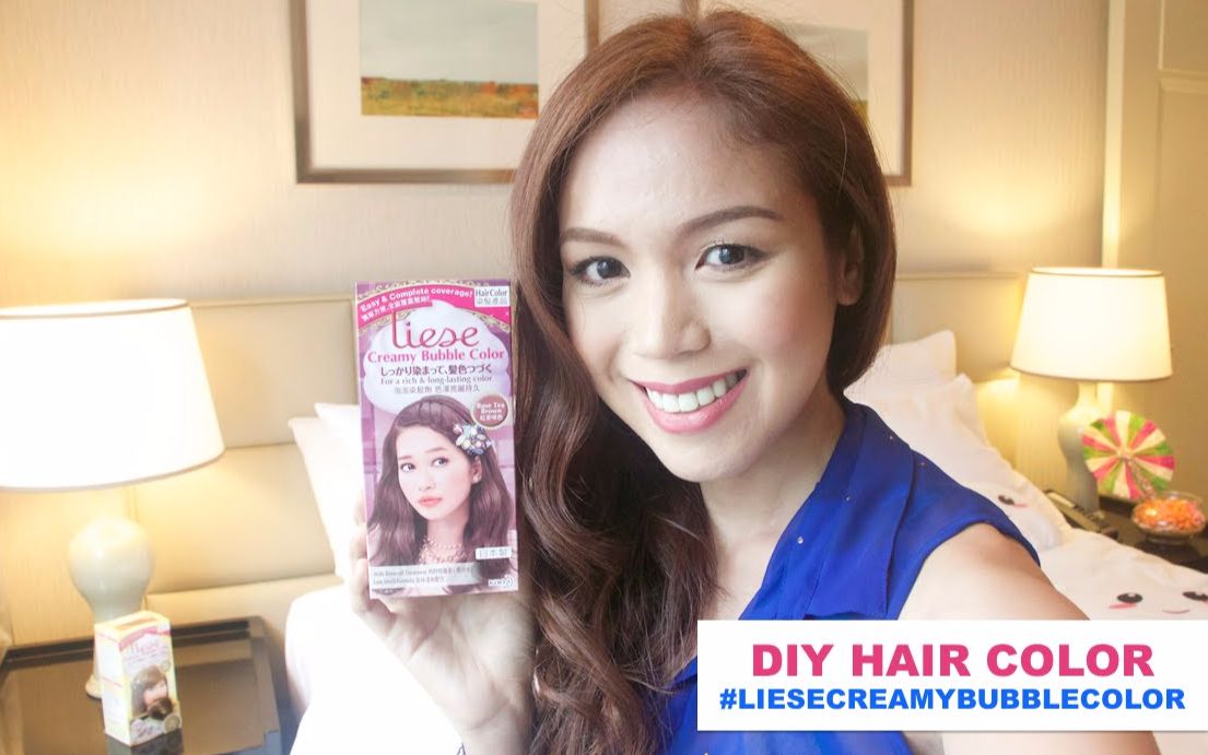 Prettia花王泡沫染发膏使用教程