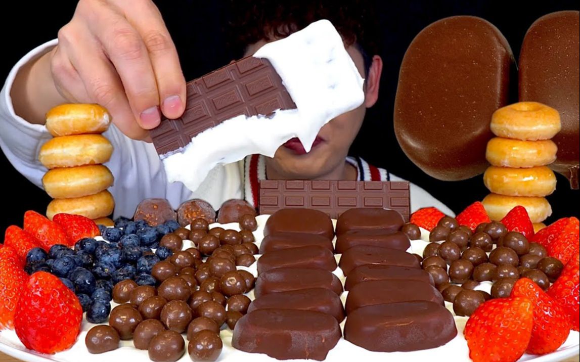【Bonggil】多种巧克力甜品+蓝莓+草莓+迷你甜甜圈