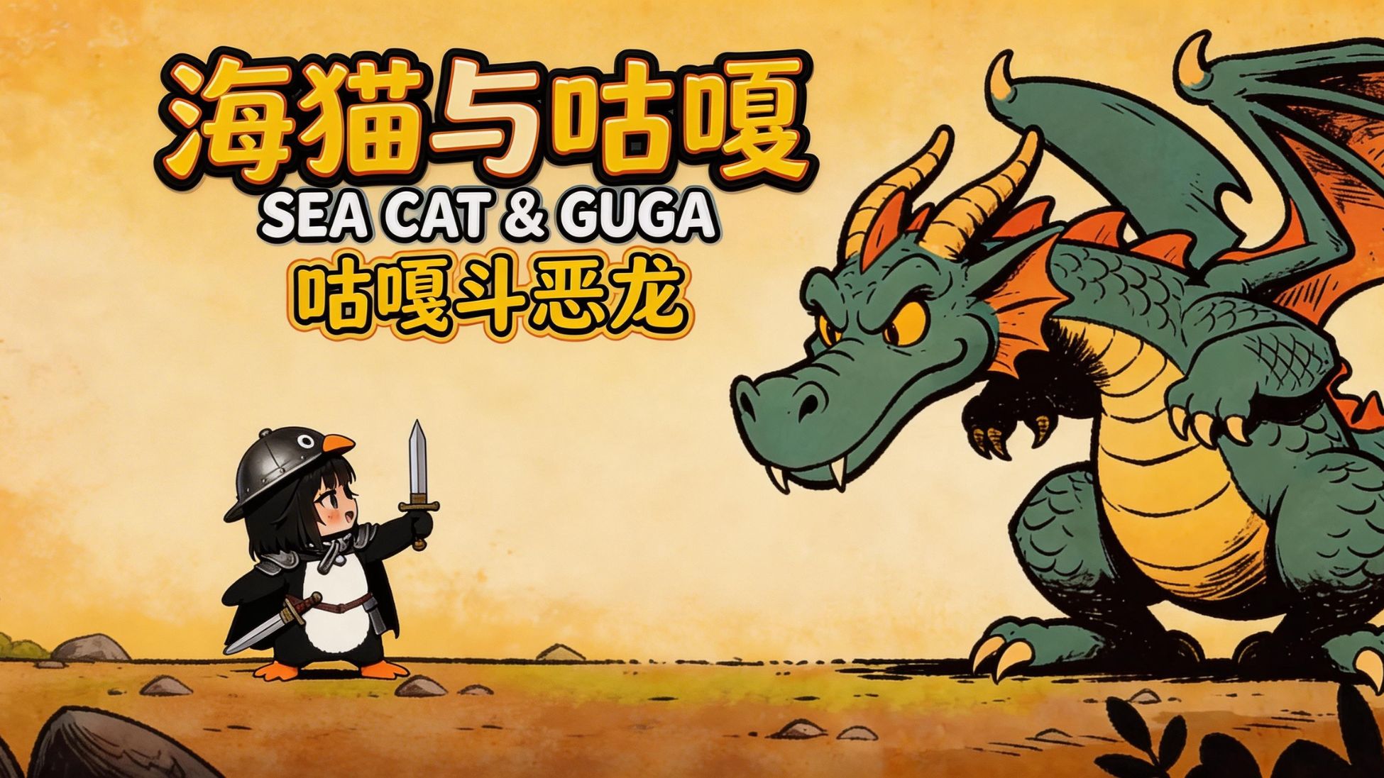 《海猫与咕嘎之咕嘎斗恶龙》7