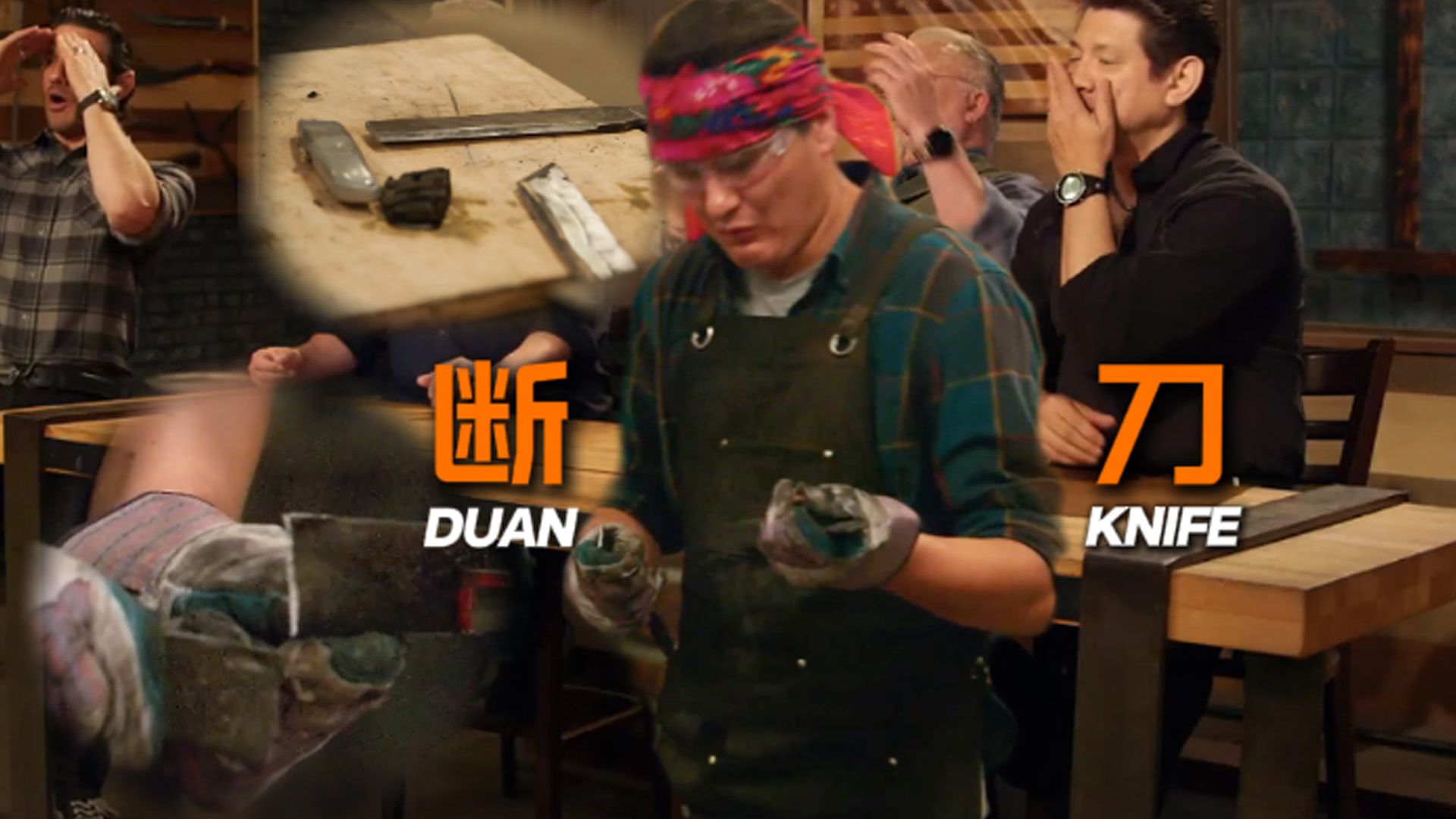 断刀狂欢节！选手怒掰自家刀：断一把不过瘾？那就断两把！