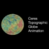 Ceres Topographic Globe Animation