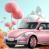 见过这么粉粉嫩嫩的车车吗#欧拉漂亮研究所 快来给芭蕾猫制作新皮肤