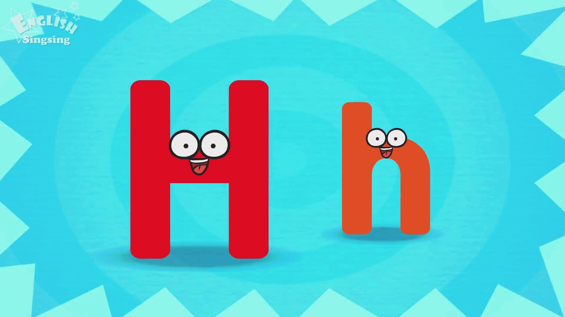 第13集 | 小朋友，今天学习英语字母"H"