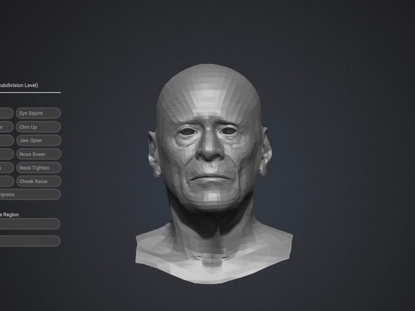 68.iClone 8 和 CC4 官方教程中文语音-扫描角色教程 ZBrush 脸部工具第 2 部分 - 创建表情和皱纹