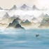 中国古风背景山水背景视频素材