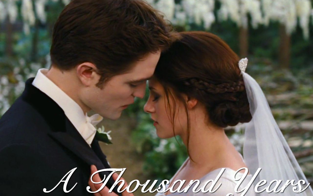 婚礼必备歌曲《A Thousand Years》，旋律温馨浪漫，开口就沦陷了！
