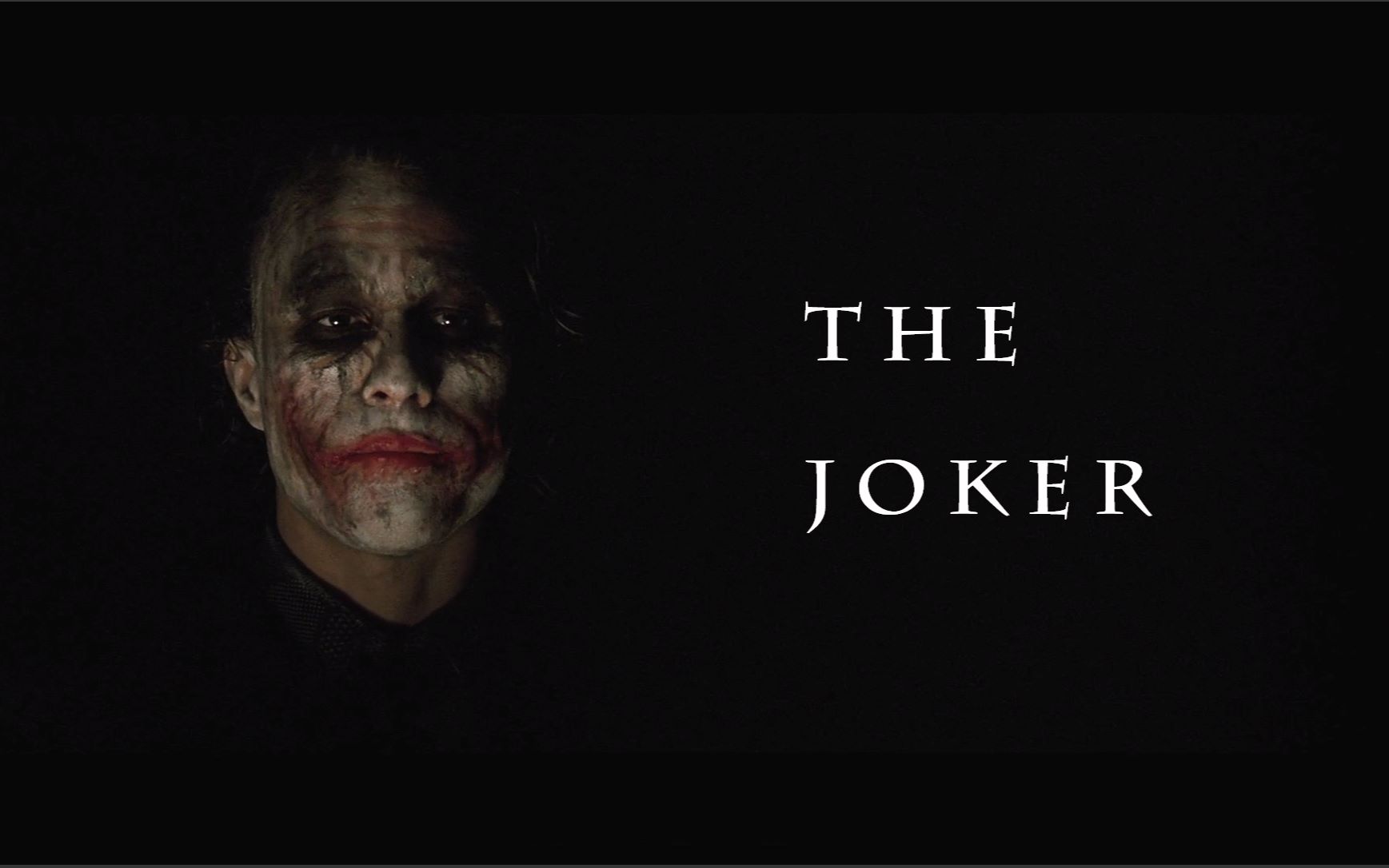 【the joker】希斯莱杰小丑个人向:疯狂是引力(///)这个男人竟然该死