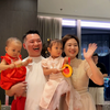 小女儿一周岁啦[打call]女儿跟我同一天生日都是农历五月十四[呲牙