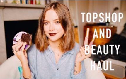 购物分享 TOPSHOP + BEAUTY HAUL! | sunbeamsjess哔哩哔哩 (゜゜)つロ 干杯~bilibili