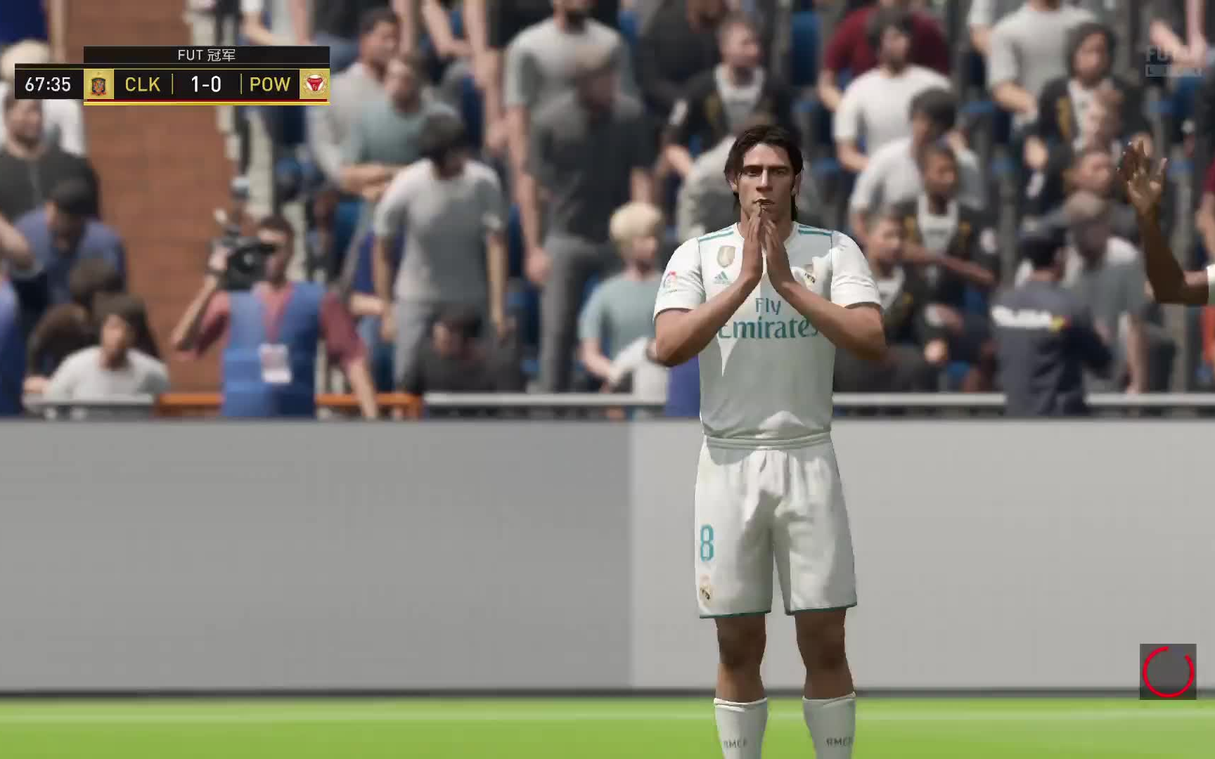 FIFA18 周赛 433(2)阵型两场