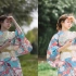 【摄影后期】日系和服小清新 摄影后期修图全过程