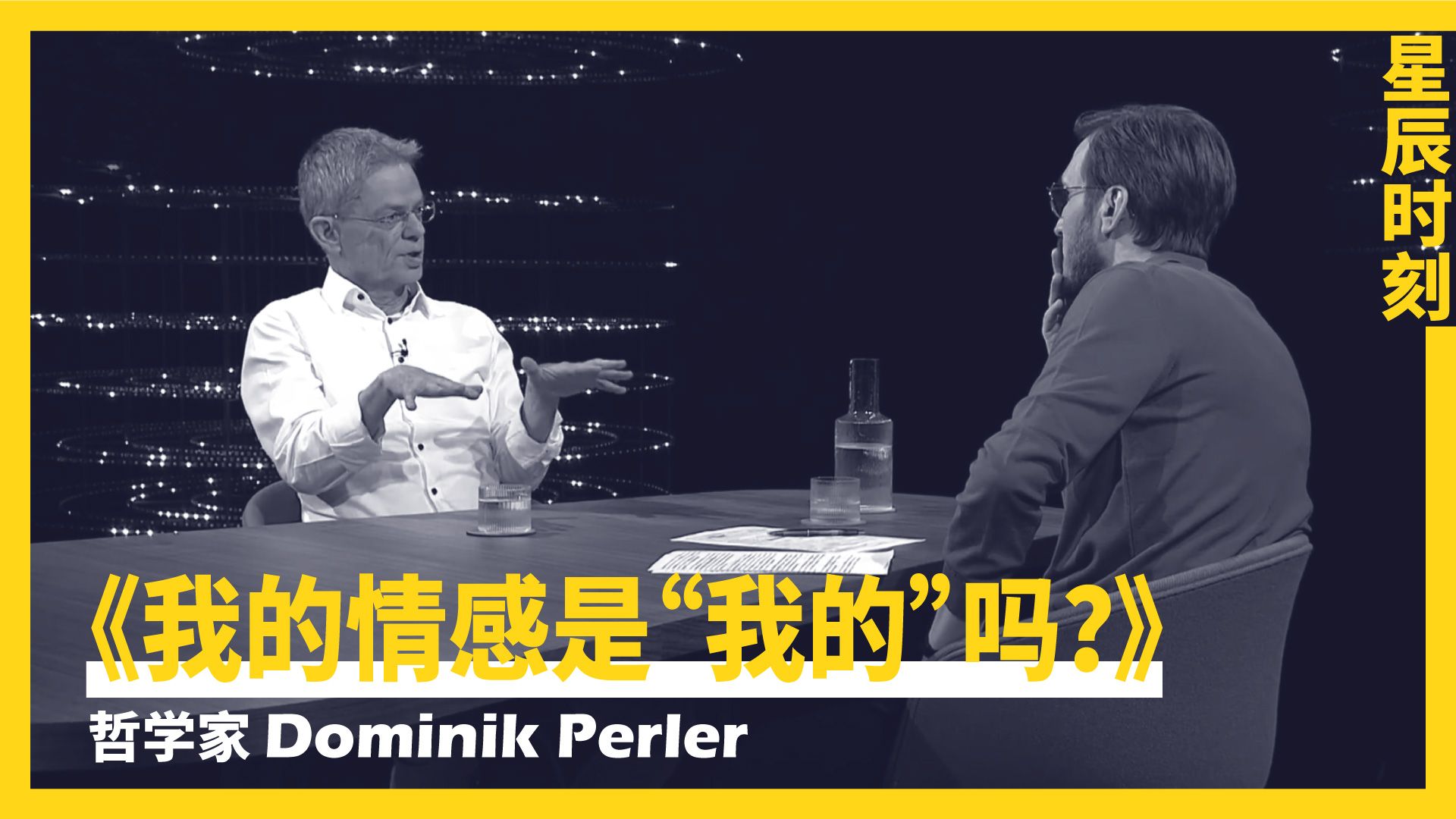 哲学家多米尼克·佩勒：我的情感，社会制造？| 星辰时刻 | Dominik Perler | Sternstunde Philosophie