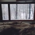 8小时冬季小木屋白噪音 下雪声 烤火声 小猫酣睡
