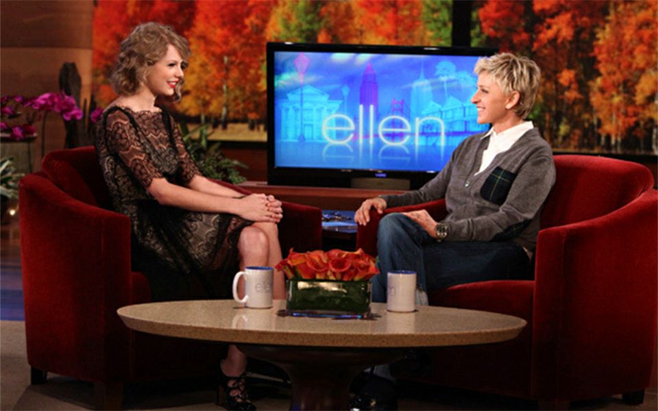 taylor swift the ellen degeneres show 2010-11-01(中英字幕)