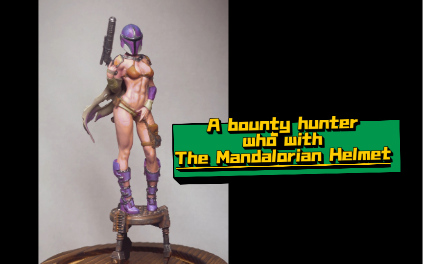 The Mandalorian Helmet bounty hunter, who is she?