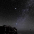 f519 2K画质超唯美梦幻夜空宇宙星辰银河系北极光星星流星夜晚天空景色延时摄影视频素材