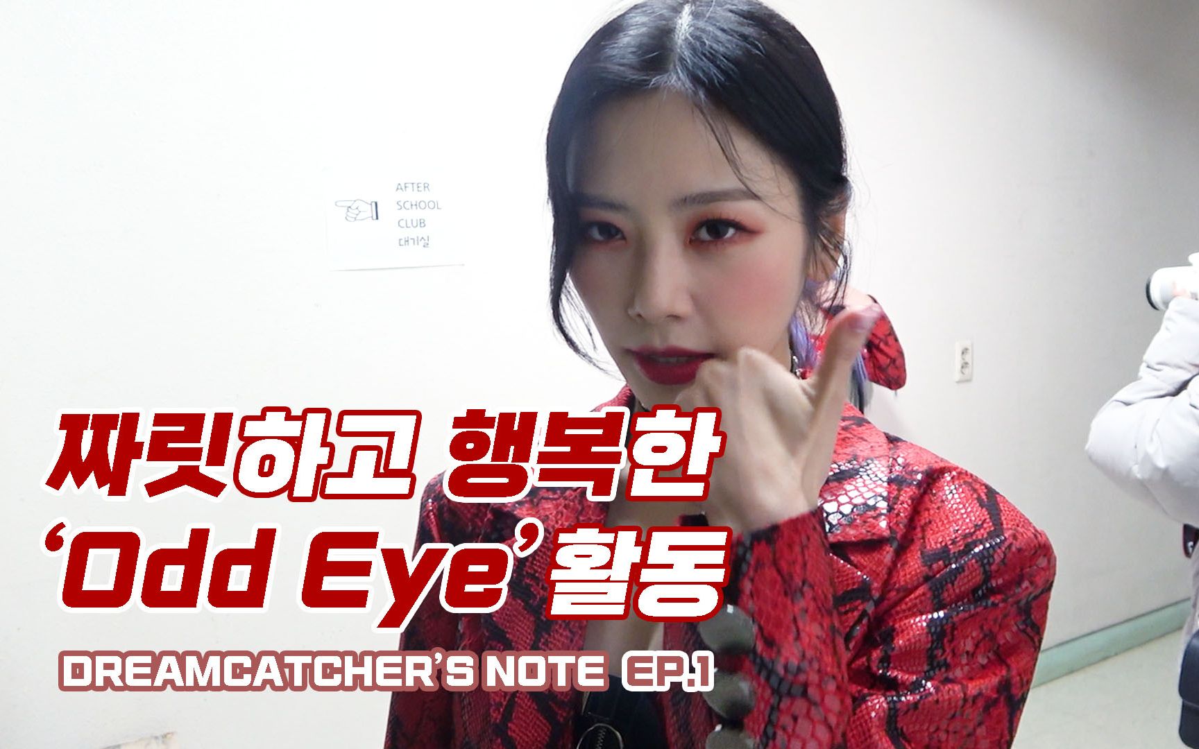 [Dreamcatcher's Note] 'Odd Eye' 活动花絮 第一篇