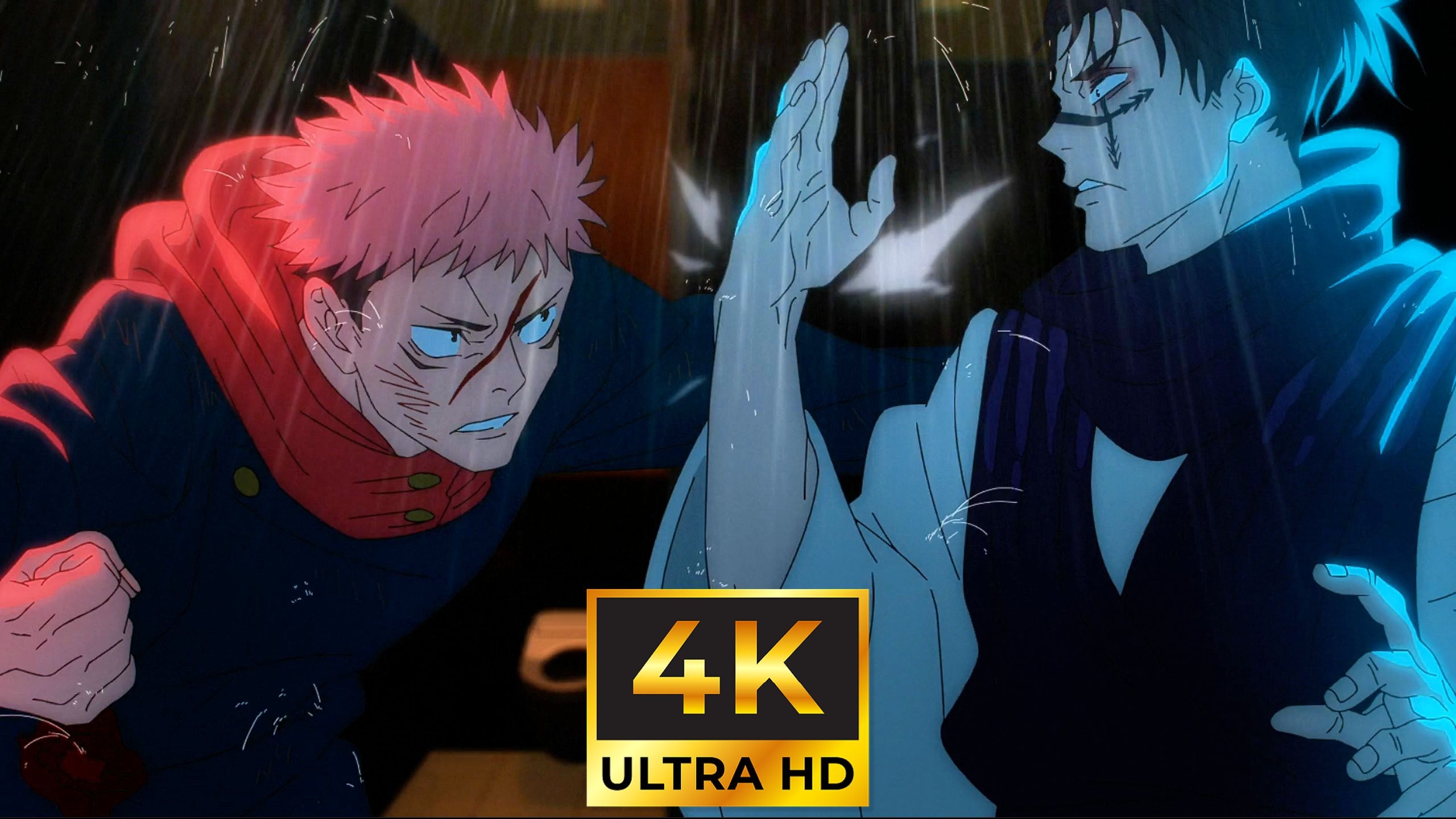 【4K咒术回顾】武打片一般的打戏！虎杖vs胀相【补档】