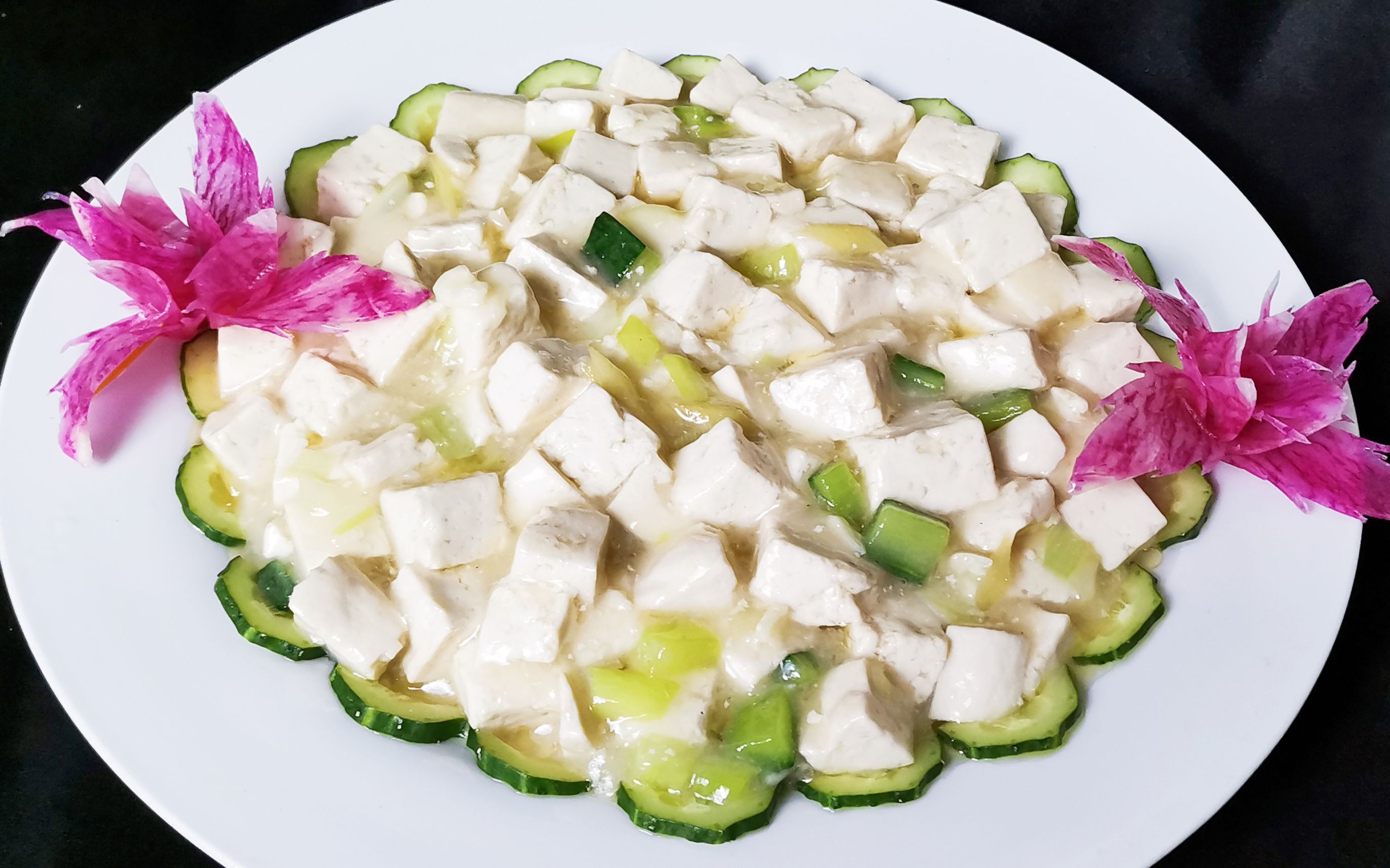 【熘豆腐】滑溜软嫩,老少皆爱的家常菜