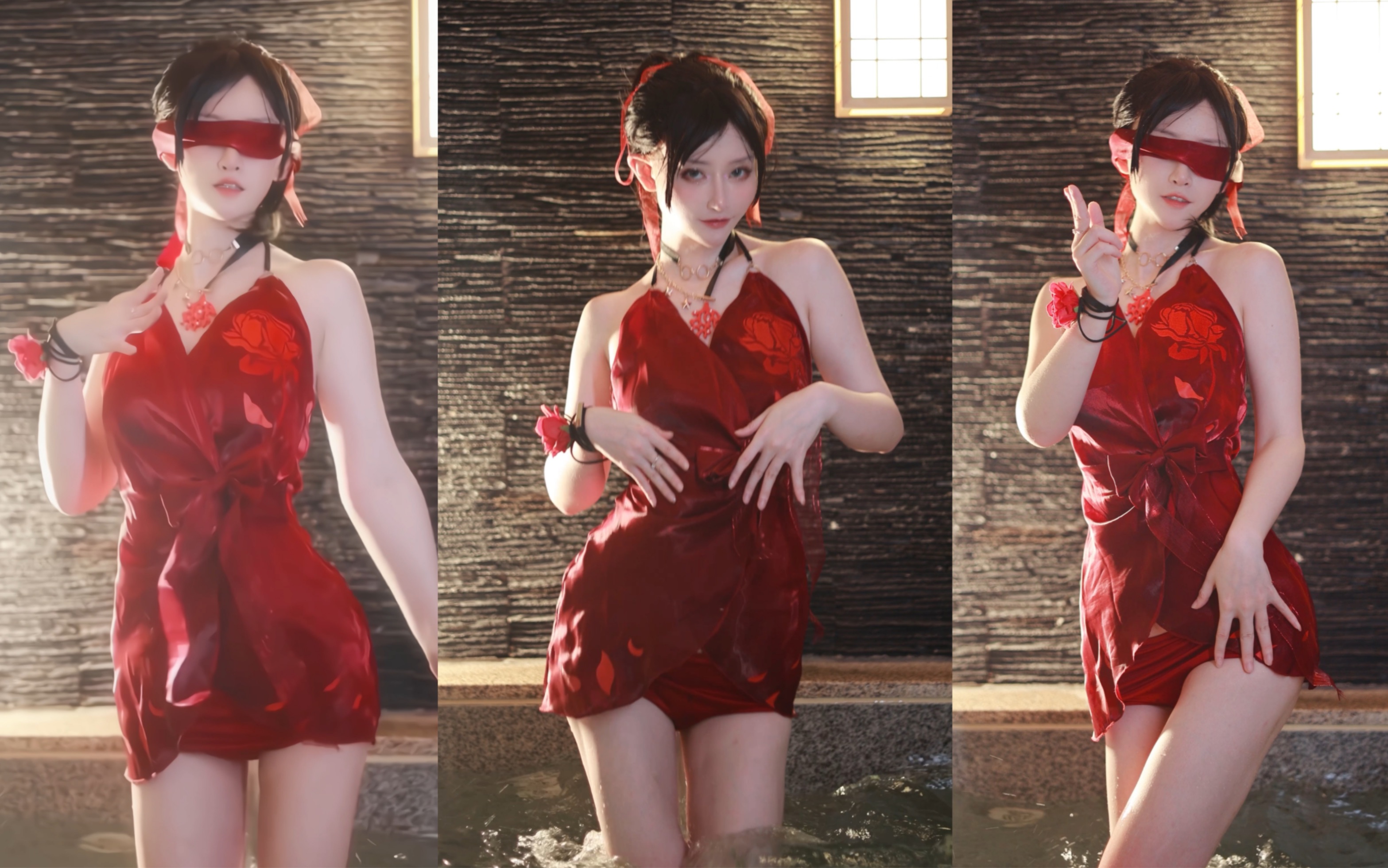 Blindfolded or Open Eyes: What would you choose? ｜Ningyo Koyo Swimsuit Cos｜Swimsuit Cos｜Swimsuit Cos｜Swimsuit Cos