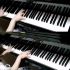 【Sumire Anime Piano】刀剑神域 -序列之争-OP<Catch The Moment>小姐姐的钢琴双屏演
