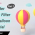 Blender中布料热气球制作教学