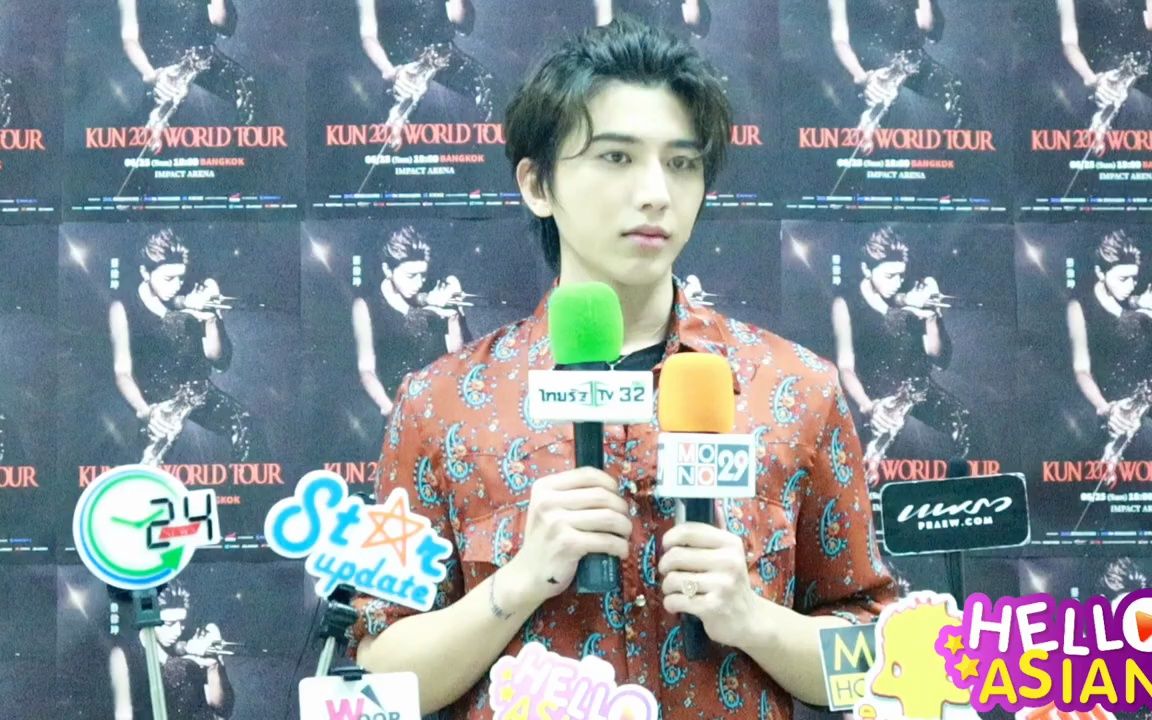 蔡徐坤泰国曼谷演唱会后台采访完整版全程（11分钟）