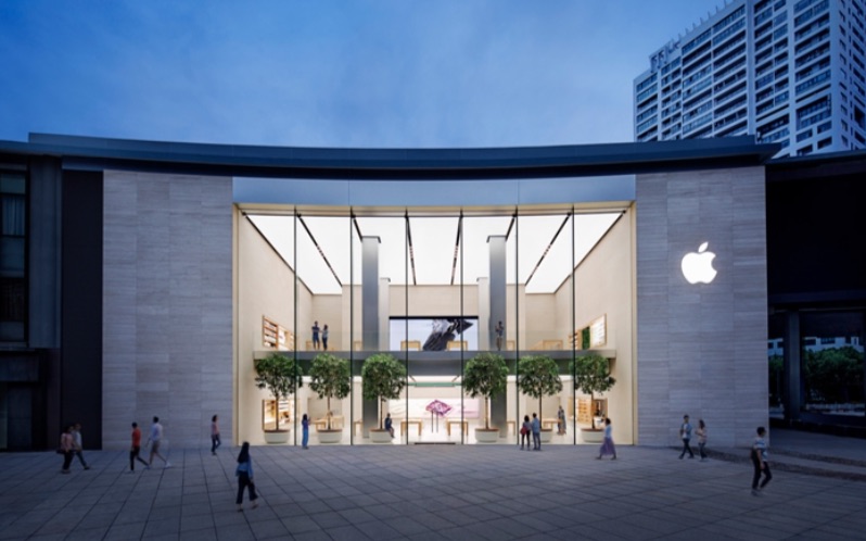 Apple 天一广场盛大开幕 哔哩哔哩 つロ干杯 Bilibili