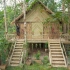 隐居山林第一件事：用25天打造豪华竹屋别墅，一个人可以住得相当滋润了