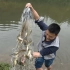 华农兄弟：兄弟家的鱼跑河里去了，帮他网回来，一网下去还不少