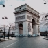 [4K] 法国 巴黎 各个角度看凯旋门