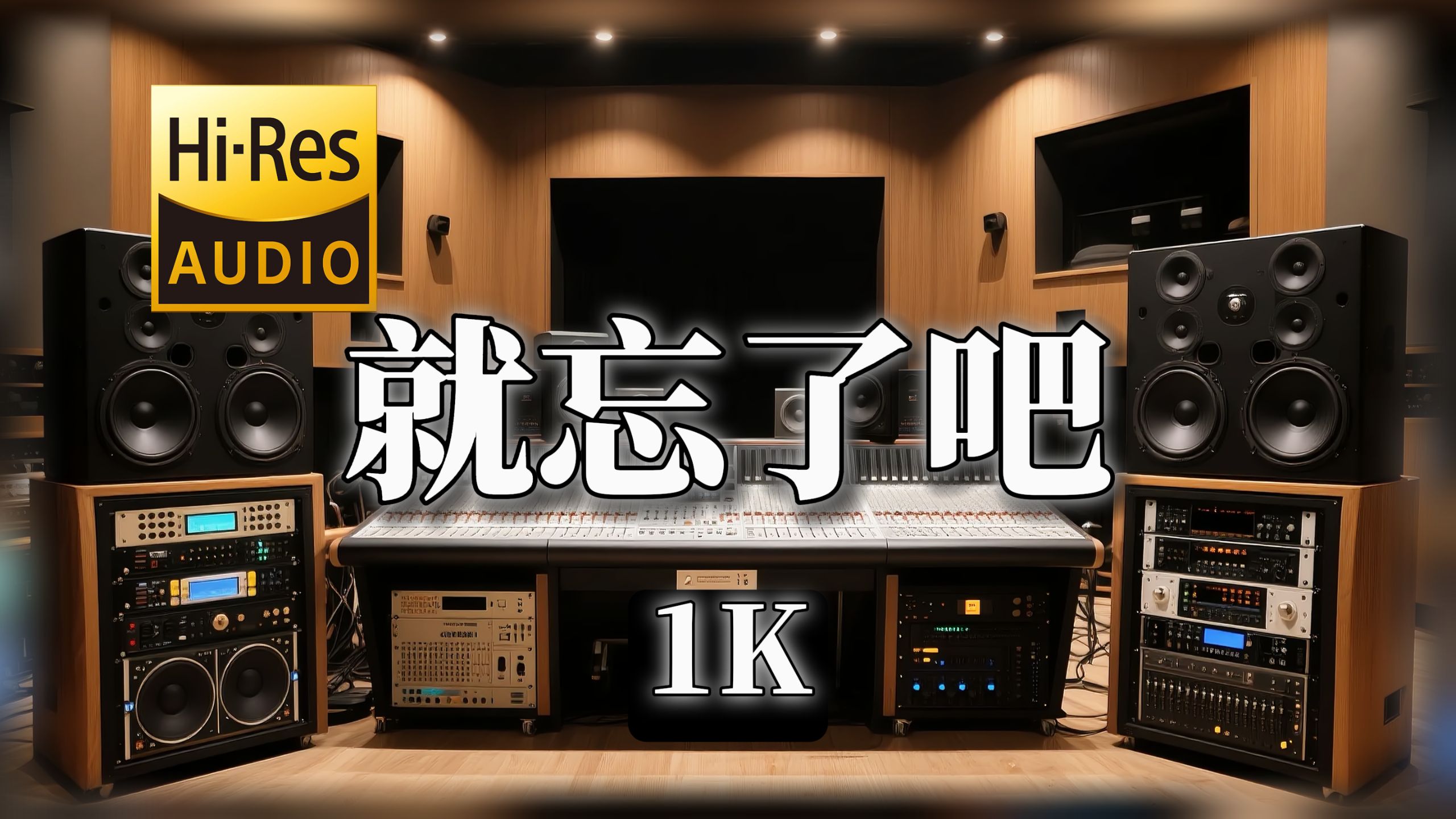 【𝐇𝐢-𝐑𝐞𝐬无损音质】｜《就忘了吧》- 1K -‘我骗过我自己 以为能忘了你’