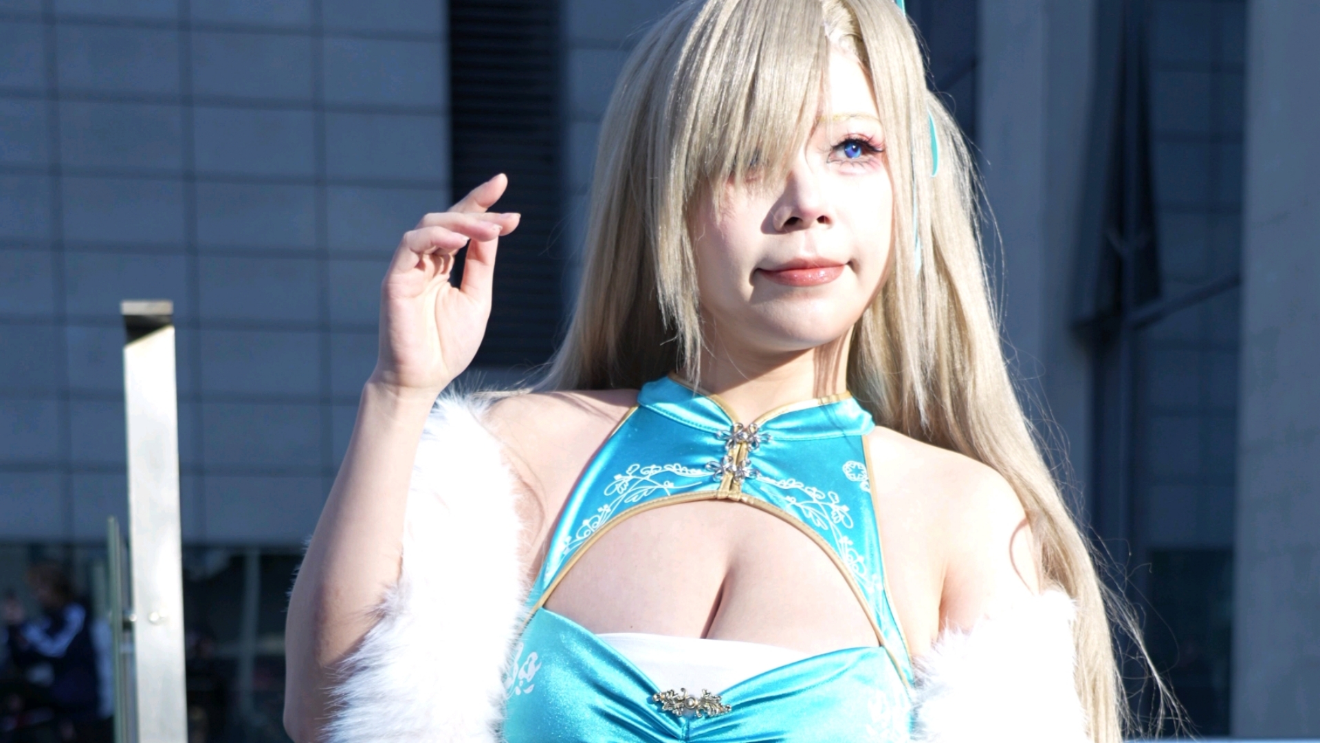 【Asuna in Cheongsam 2】- The sun shines brightly, fireflies outside the convention grounds